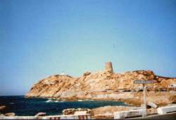 Der Genuesenturm von I´lle Rousse. Der Genuesenturm von I´lle Rousse.